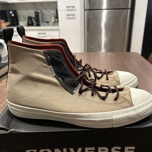 Converse Mens Converse CTAS HI - Mens Shoes Beige/Orange/White Size 13 Brand New